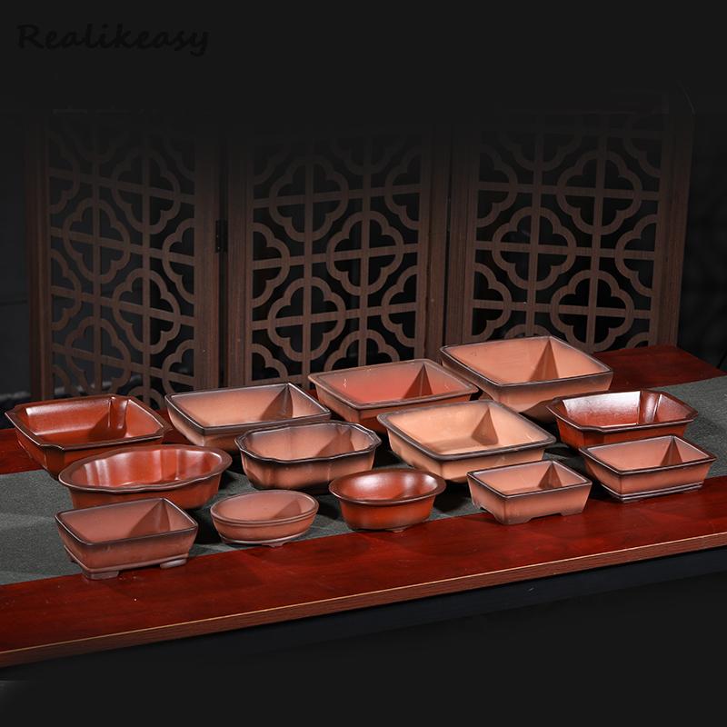 Bonsai Garden With Sand - Yixing Cina Pot Bunga Keramik Pasir