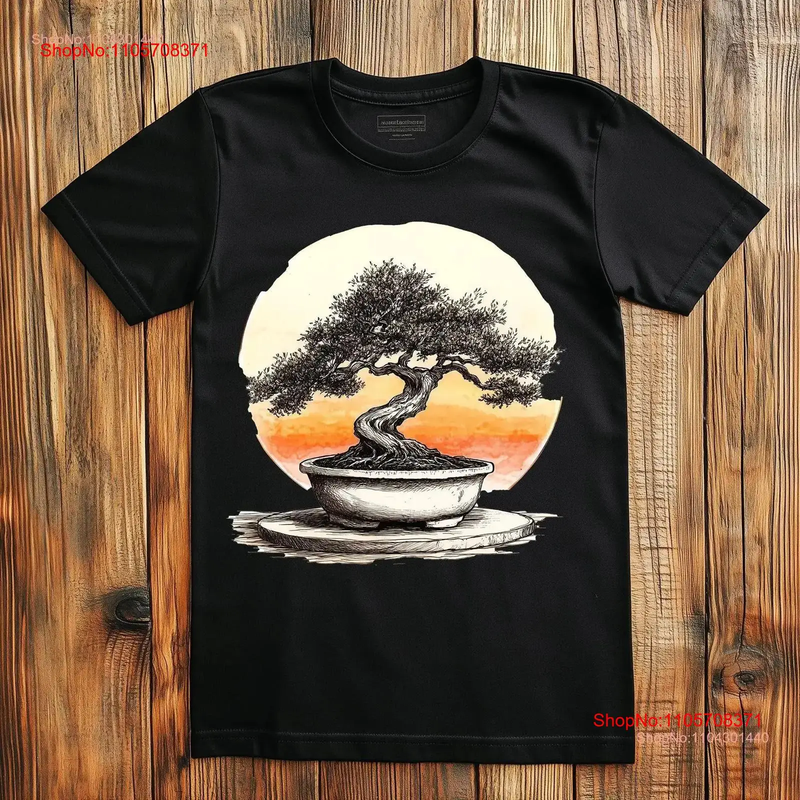 Japanese Garden Bonsai - Kaos Pohon Bonsai Jepang, Seni Alam