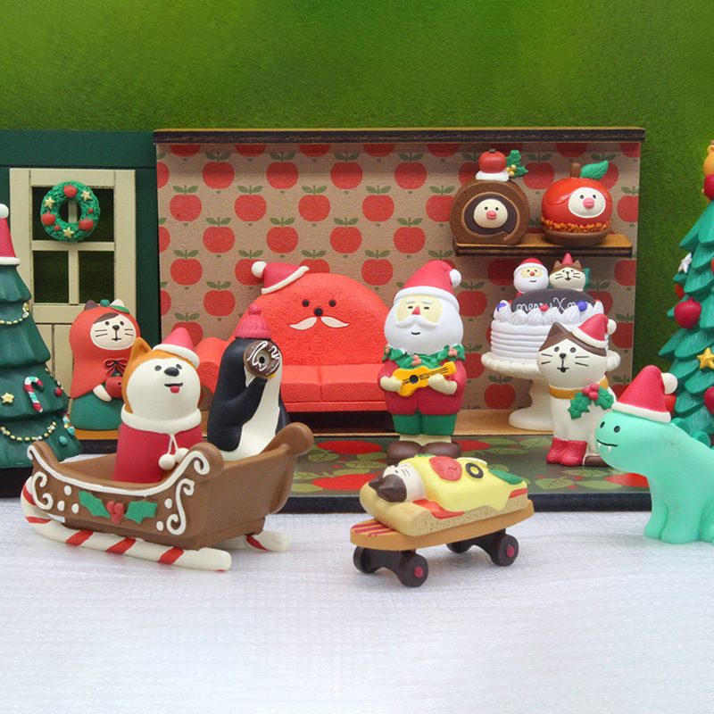 Dekorasi Adegan Seri Natal Dek - Bonsai Garden Japan ulasan dan harga