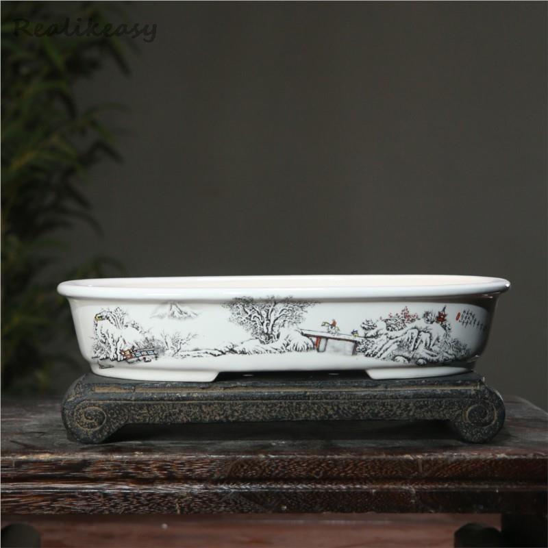 6 ukuran Pot bunga pasir ungu  - Japanese Garden Bonsai ulasan dan harga