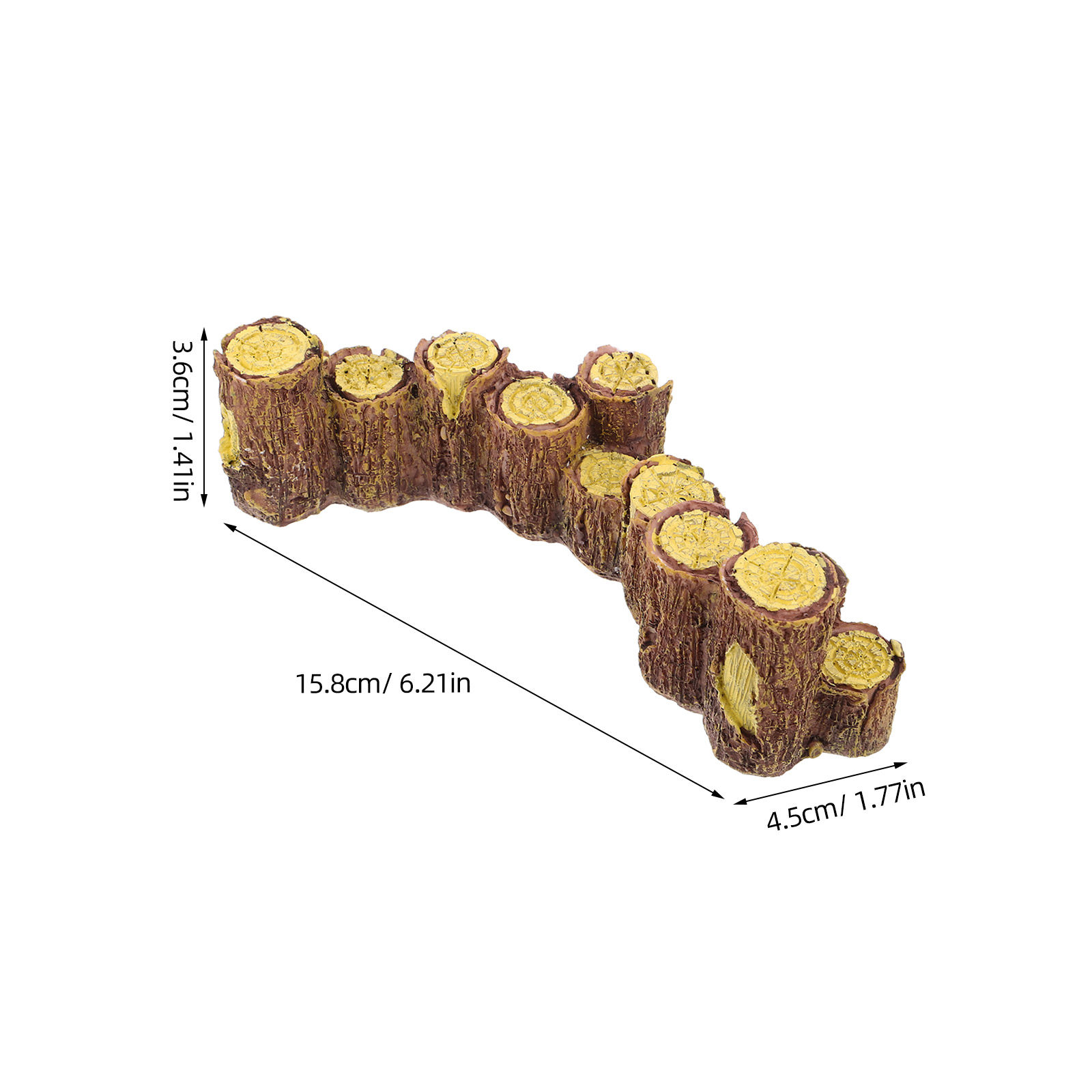 3 Buah Tunggul Pohon Resin unt - Bonsai Garden With Sand ulasan dan harga