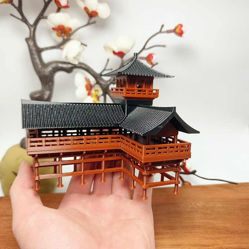 Model Arsitektur Kuno Patung L - Bonsai Garden Japan ulasan dan harga