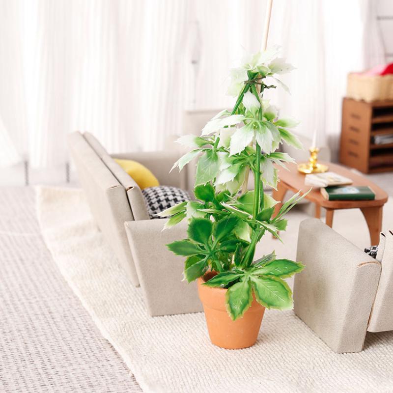 1/12 Model Tanaman Hijau Bonsa - Bonsai Garden Plants ulasan dan harga