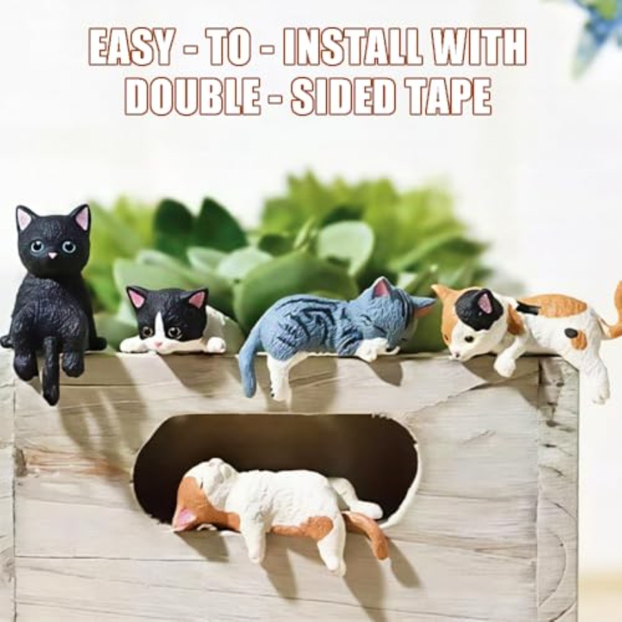 Figur Kucing Miniatur Lucu, De - Bonsai Garden Japan ulasan dan harga