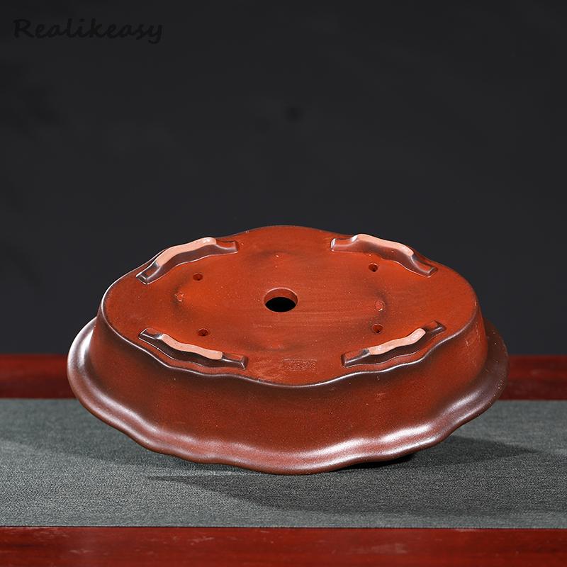Yixing Cina Pot Bunga Keramik  - Bonsai Garden With Sand ulasan dan harga