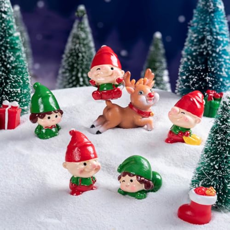 Figur Miniatur Natal, Ornamen  - Bonsai Garden Japan ulasan dan harga