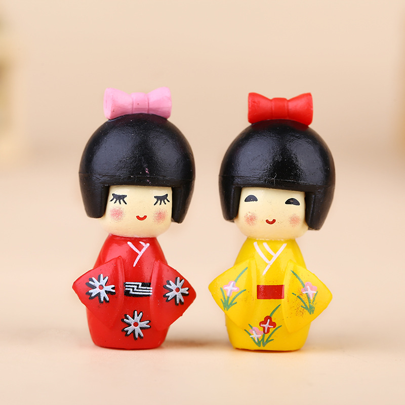 Patung Gadis Jepang Lucu Baru  - Japanese Garden Bonsai ulasan dan harga